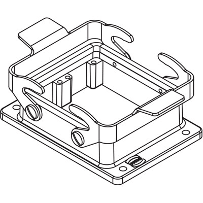 Rectangular Connector Base  Harting 09300320301ML