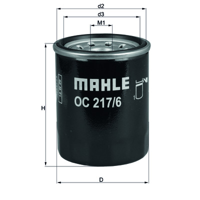  OC 217/6 MAHLE (Filtration Group) 