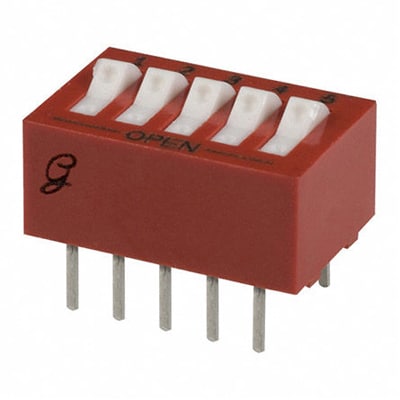 DIP Switches  Grayhill 76SB05T