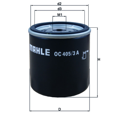  OC 405/3 A MAHLE (Filtration Group) 