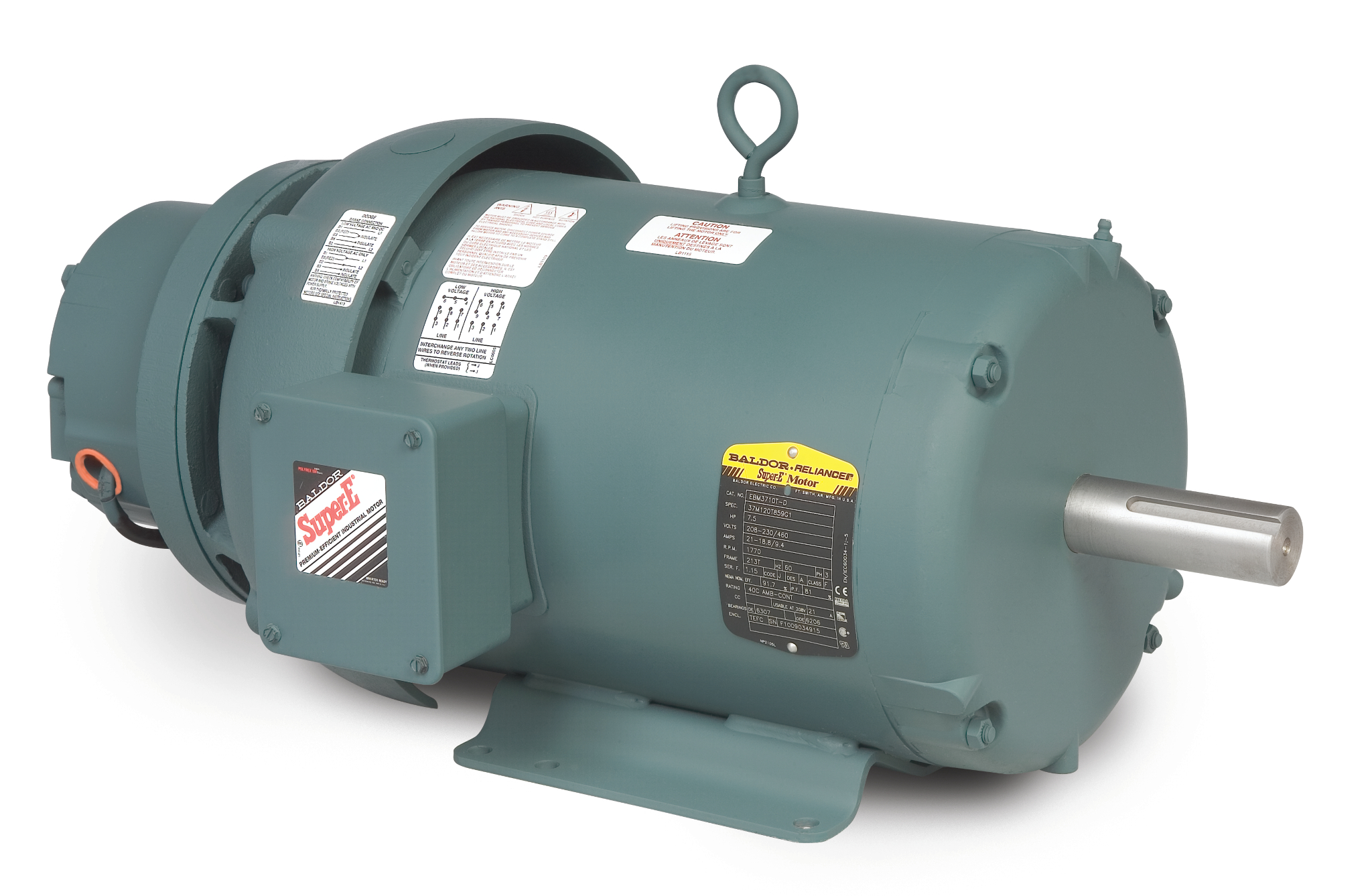 Motor  Baldor / Reliance Baldor (Brand of ABB) EBM3710T-D