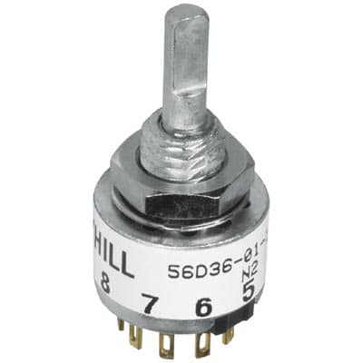 Rotary Switches  Grayhill 56D36-01-1-AJN