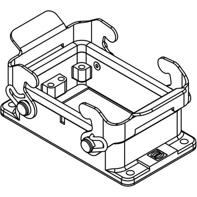 Rectangular Connector Base  Harting 09200320301ML