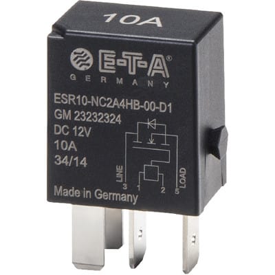 Solid State Relay  E-T-A / ETA ESR10-NC2A4HB-00-D1-10A