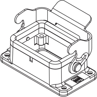 Rectangular Connector Base  Harting 09300060301ML