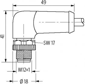 Connector  Murrelektronik 7000-P3211-P050150