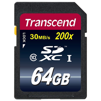   Transcend TS128GSDXC10