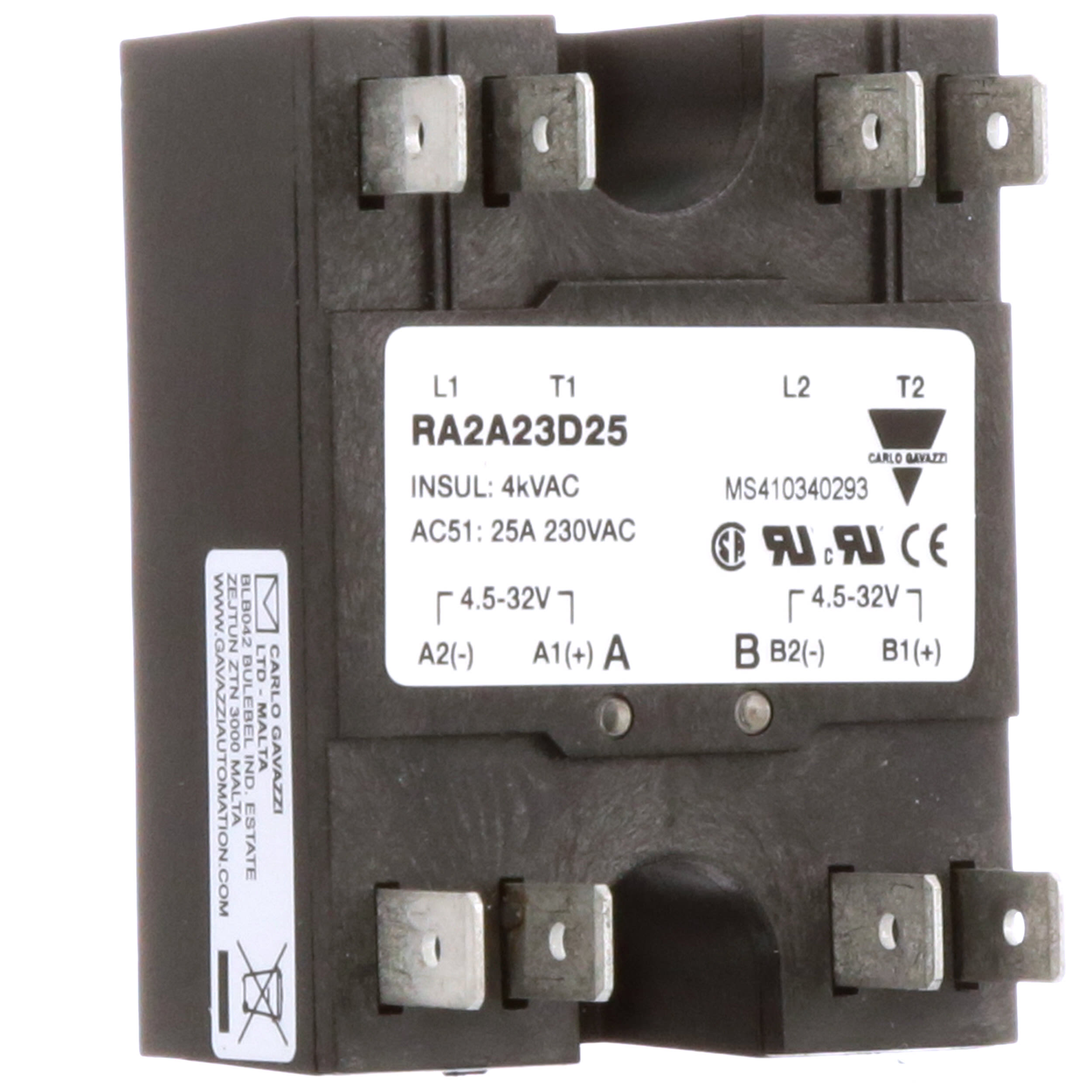 Relay  Carlo Gavazzi RA2A23D25