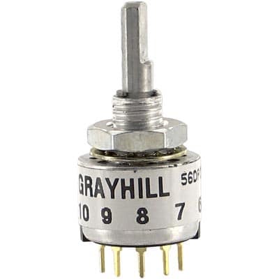 Rotary Switches  Grayhill 56DP36-01-2-AJN