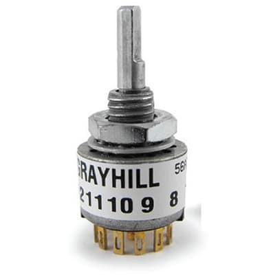 Rotary Switches  Grayhill 56SP30-01-2-04N