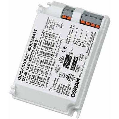   SYLVANIA (Brand of Osram) QTP-M 1X26-42/220-240 S