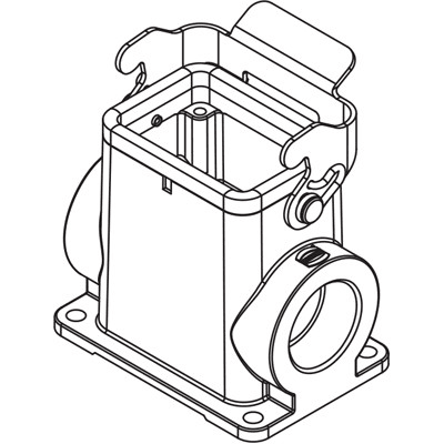 Rectangular Connector Base  Harting 09300060292ML