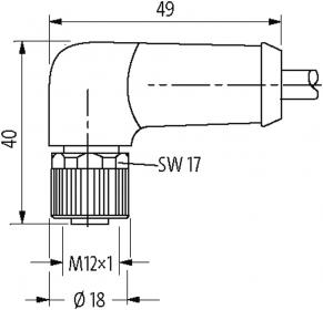 Connector  Murrelektronik 7000-P3231-P050150