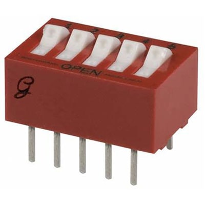 DIP Switches  Grayhill 76SB05ST