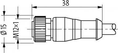 Connector  Murrelektronik 7030-12221-6340200