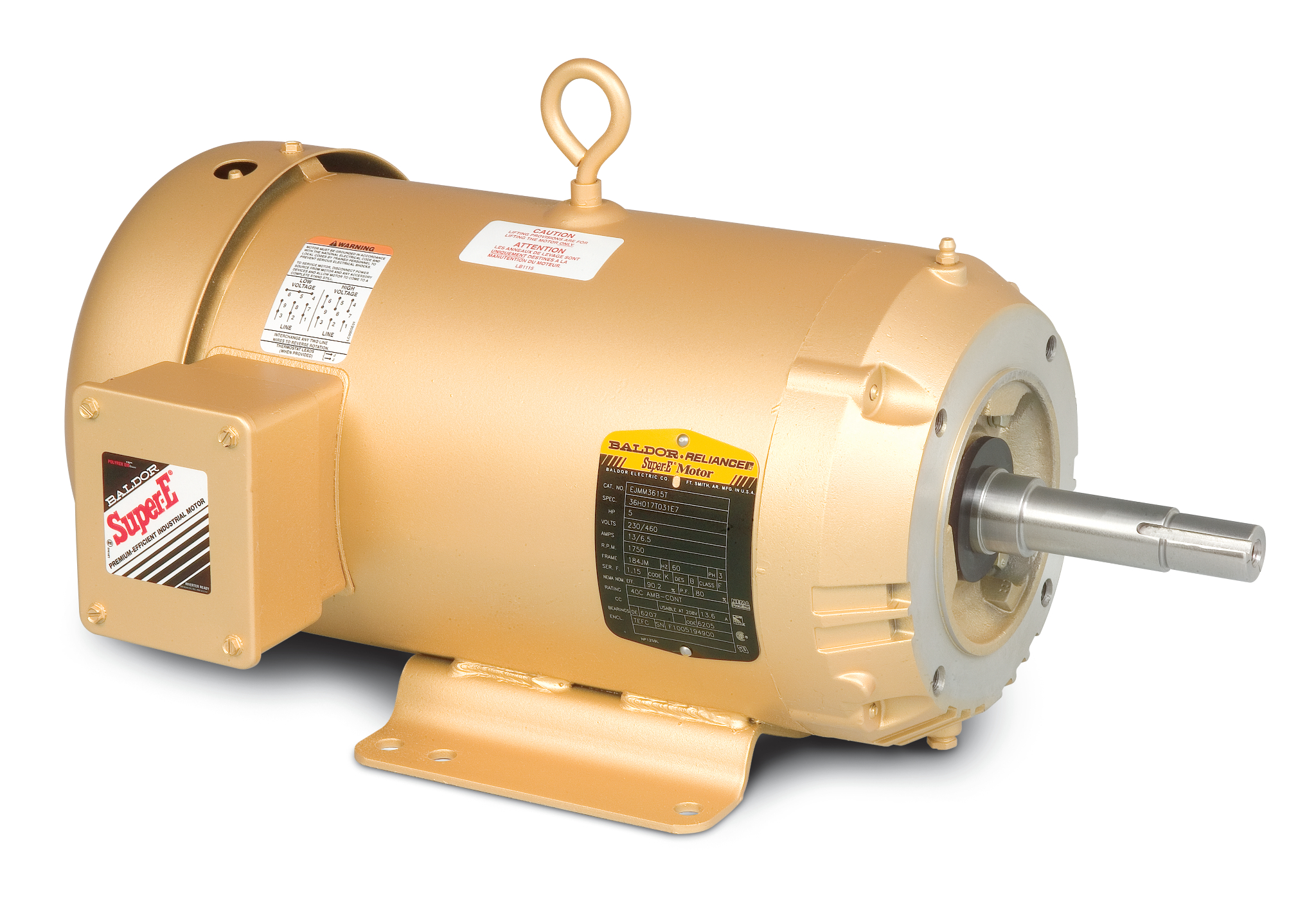 Motor  Baldor / Reliance Baldor (Brand of ABB) EJMM3555T