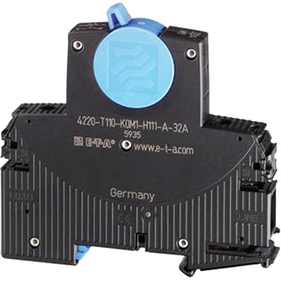 Miniature Circuit Breaker  E-T-A / ETA 4220-T110-K0M1-H000-A-0.1A-V