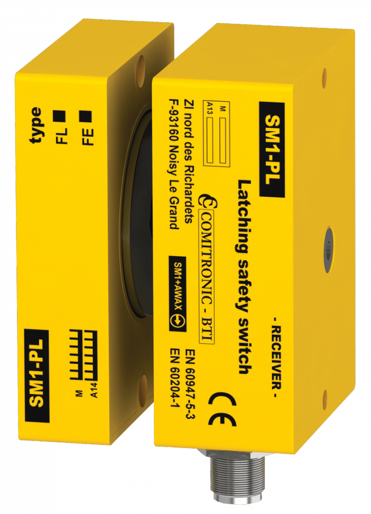 Electromagnetic safety lock SM1-PL COMITRONIC-BTI 