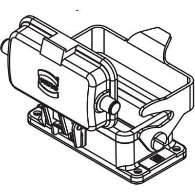 Rectangular Connector Base  Harting 09300100318ML