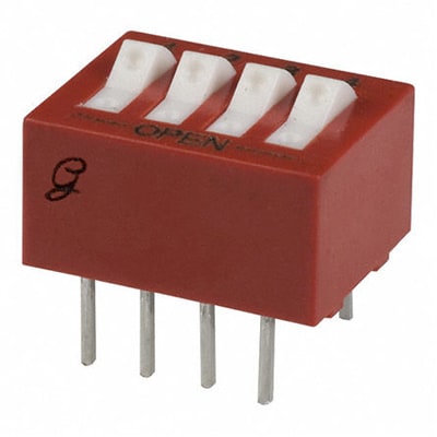 DIP Switches  Grayhill 76SB04T