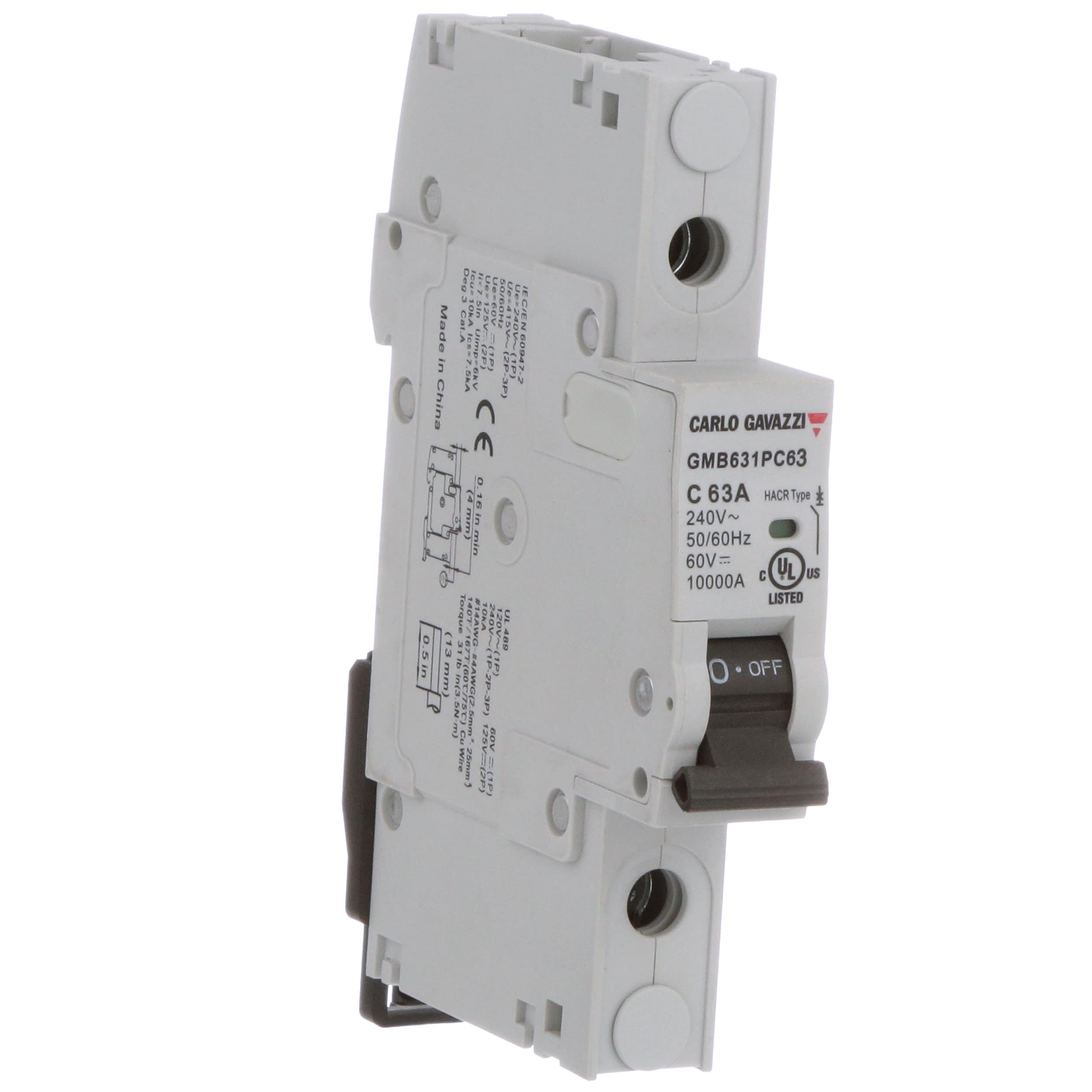   Carlo Gavazzi GMB631PC63