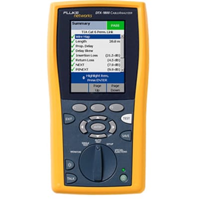   Fluke Networks DTX-1800-M 120/OPEN BOX