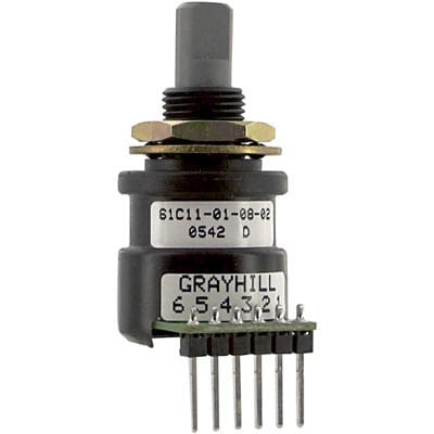 Encoders  Grayhill 61C11-01-08-02