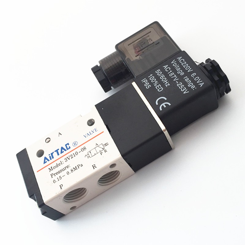 Solenoid Valve 3V210-08NO-C Airtac 3V21008NOCG