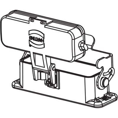 Rectangular Connector Base  Harting 09200160321ML