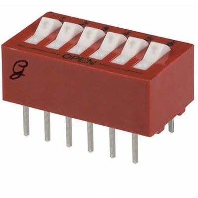 DIP Switches  Grayhill 76SB06ST