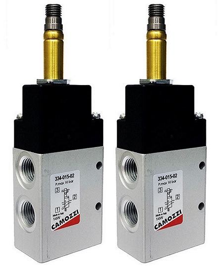 Shut-off valves  Camozzi 334-E15-02