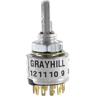 Rotary Switches  Grayhill 56D30-01-2-AJN