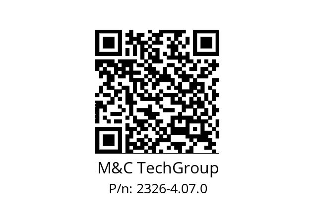   M&C TechGroup 2326-4.07.0