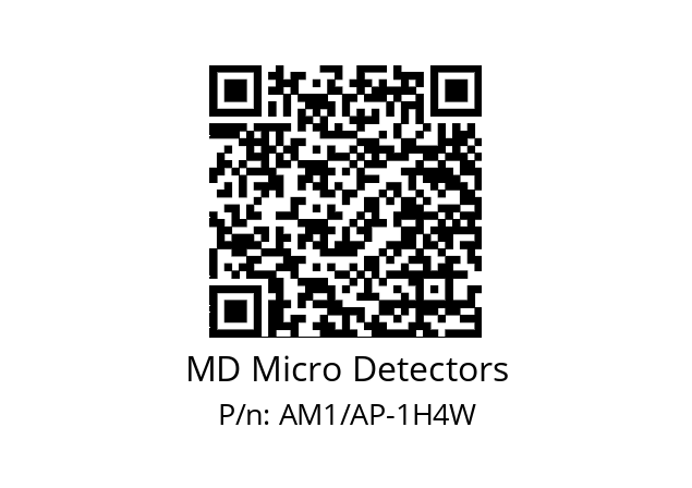   MD Micro Detectors AM1/AP-1H4W