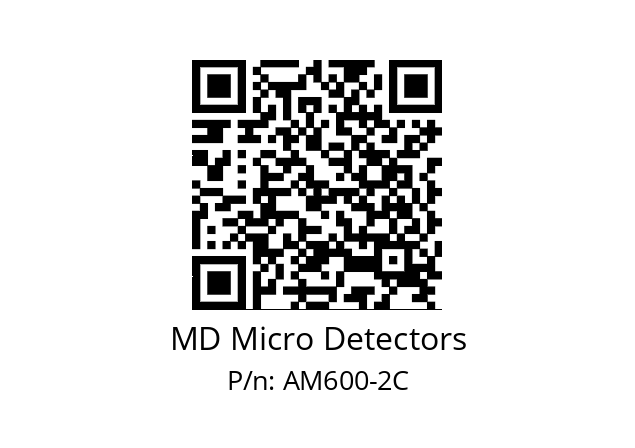   MD Micro Detectors AM600-2C