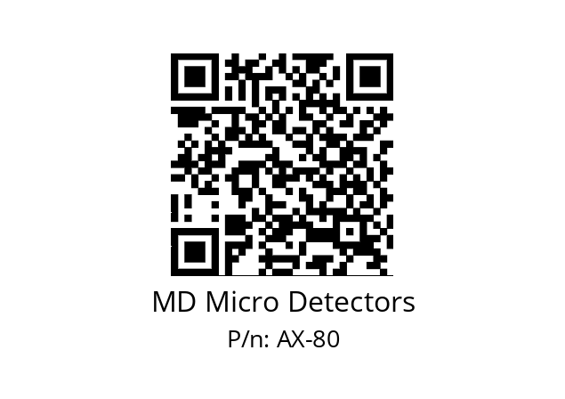   MD Micro Detectors AX-80