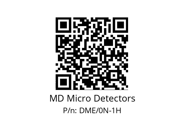   MD Micro Detectors DME/0N-1H