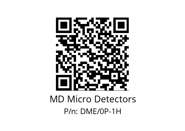   MD Micro Detectors DME/0P-1H