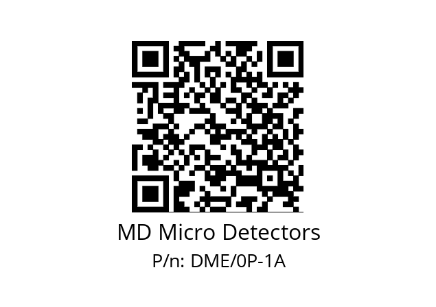   MD Micro Detectors DME/0P-1A