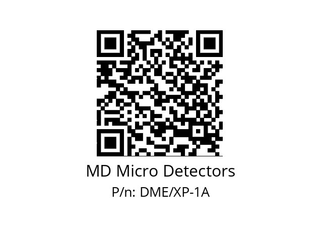   MD Micro Detectors DME/XP-1A