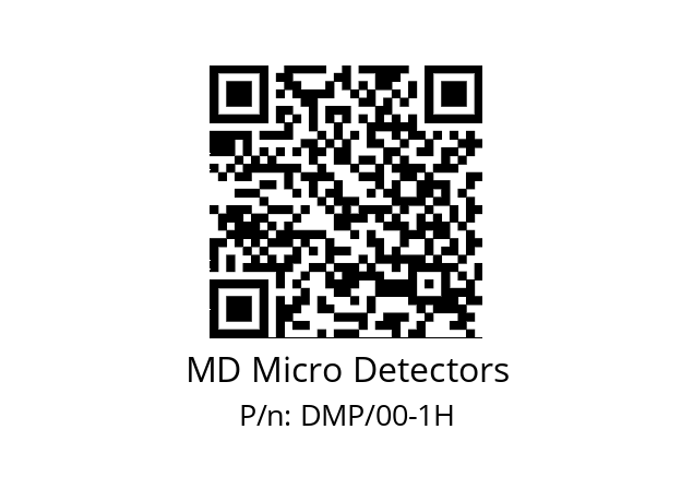   MD Micro Detectors DMP/00-1H