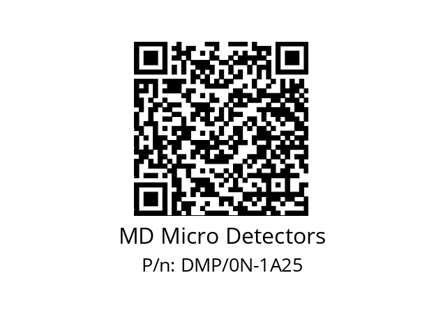   MD Micro Detectors DMP/0N-1A25