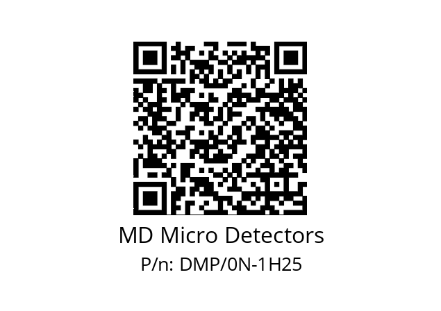   MD Micro Detectors DMP/0N-1H25