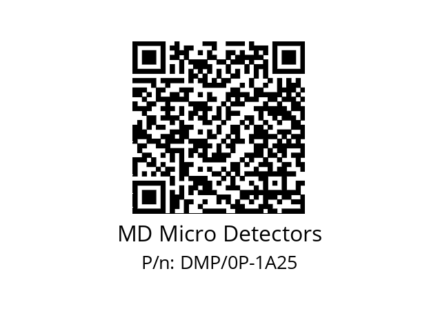   MD Micro Detectors DMP/0P-1A25