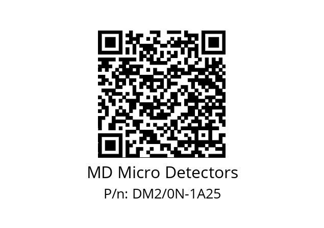   MD Micro Detectors DM2/0N-1A25