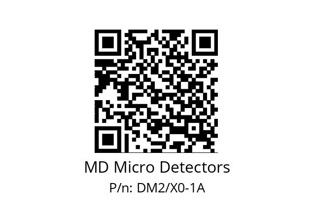   MD Micro Detectors DM2/X0-1A