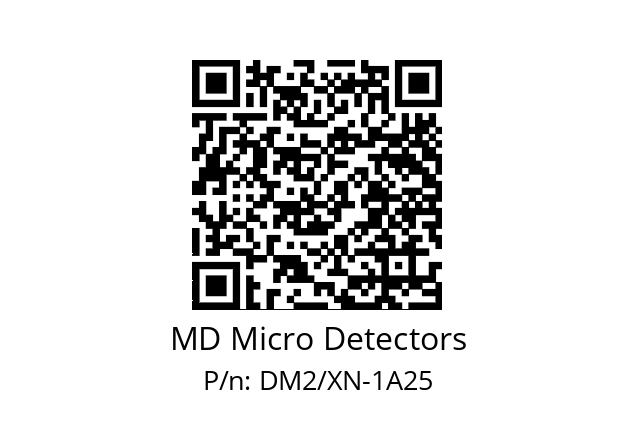   MD Micro Detectors DM2/XN-1A25