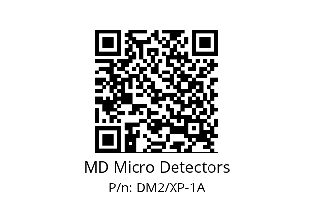   MD Micro Detectors DM2/XP-1A