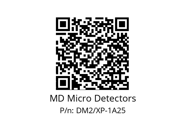   MD Micro Detectors DM2/XP-1A25