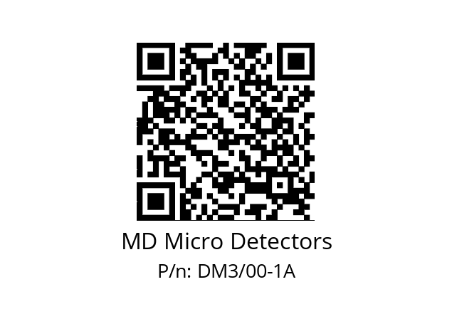   MD Micro Detectors DM3/00-1A